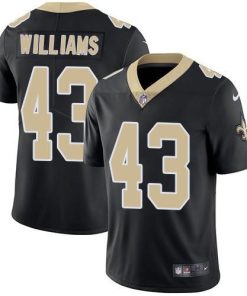 Nike New Orleans Saints #43 Marcus Williams Black Team Color Men's Stitched NFL Vapor Untouchable Limited Jersey Men's
