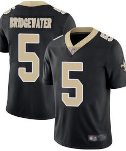 Nike New Orleans Saints #5 Teddy Bridgewater Black Team Color Men's Stitched NFL Vapor Untouchable Limited Jersey Men's