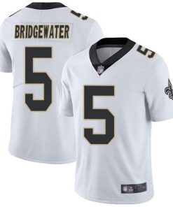Nike New Orleans Saints #5 Teddy Bridgewater White Men's Stitched NFL Vapor Untouchable Limited Jersey Men's