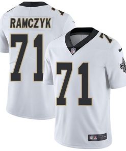 Nike New Orleans Saints #71 Ryan Ramczyk White Men's Stitched NFL Vapor Untouchable Limited Jersey Men's