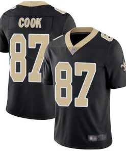 Nike New Orleans Saints #87 Jared Cook Black Team Color Men's Stitched NFL Vapor Untouchable Limited Jersey Men's