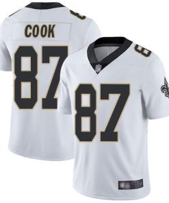 Nike New Orleans Saints #87 Jared Cook White Men's Stitched NFL Vapor Untouchable Limited Jersey Men's