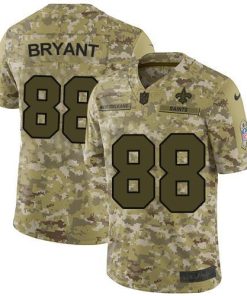 Nike New Orleans Saints #88 Dez Bryant Camo Men's Stitched NFL Limited 2018 Salute To Service Jersey Men's