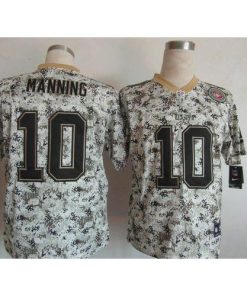 Nike New York Giants #10 Eli Manning Camo Men's Stitched NFL Elite USMC Jersey Men's