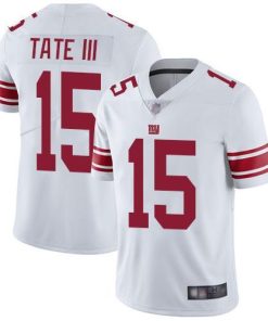 Nike New York Giants #15 Golden Tate III White Men's Stitched NFL Vapor Untouchable Limited Jersey Men's