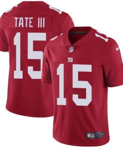 Nike New York Giants #15 Golden Tate Red Alternate Men's Stitched NFL Vapor Untouchable Limited Jersey Men's