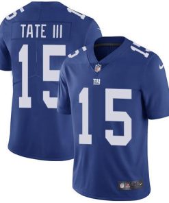 Nike New York Giants #15 Golden Tate Royal Blue Team Color Men's Stitched NFL Vapor Untouchable Limited Jersey Men's