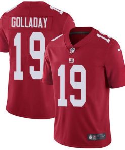 Nike New York Giants #19 Kenny Golladay Red Alternate Men's Stitched NFL Vapor Untouchable Limited Jersey Men's