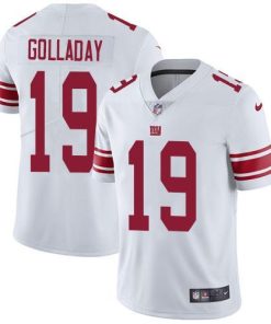 Nike New York Giants #19 Kenny Golladay White Men's Stitched NFL Vapor Untouchable Limited Jersey Men's