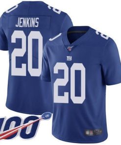 Nike New York Giants #20 Janoris Jenkins Royal Blue Team Color Men's Stitched NFL 100th Season Vapor Limited Jersey Men's