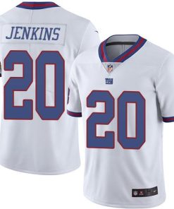 Nike New York Giants #20 Janoris Jenkins White Men's Stitched NFL Limited Rush Jersey Men's