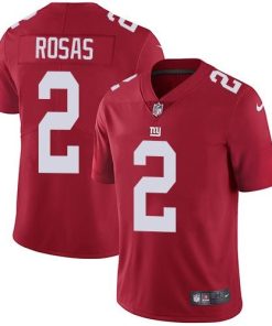 Nike New York Giants #2 Aldrick Rosas Red Alternate Men's Stitched NFL Vapor Untouchable Limited Jersey Men's