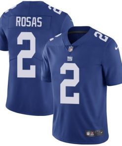 Nike New York Giants #2 Aldrick Rosas Royal Blue Team Color Men's Stitched NFL Vapor Untouchable Limited Jersey Men's