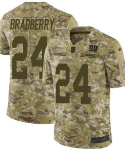 Nike New York Giants #24 James Bradberry Camo Men's Stitched NFL Limited 2018 Salute To Service Jersey Men's
