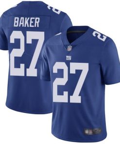 Nike New York Giants #27 Deandre Baker Royal Blue Team Color Men's Stitched NFL Vapor Untouchable Limited Jersey Men's