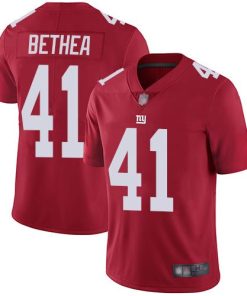 Nike New York Giants #41 Antoine Bethea Red Alternate Men's Stitched NFL Vapor Untouchable Limited Jersey Men's
