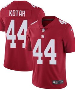 Nike New York Giants #44 Doug Kotar Red Alternate Men's Stitched NFL Vapor Untouchable Limited Jersey Men's