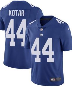 Nike New York Giants #44 Doug Kotar Royal Blue Team Color Men's Stitched NFL Vapor Untouchable Limited Jersey Men's