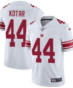Nike New York Giants #44 Doug Kotar White Men's Stitched NFL Vapor Untouchable Limited Jersey Men's