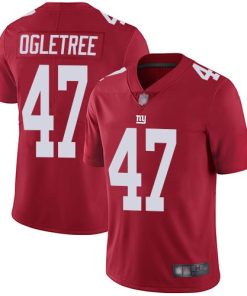 Nike New York Giants #47 Alec Ogletree Red Alternate Men's Stitched NFL Vapor Untouchable Limited Jersey Men's