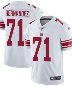 Nike New York Giants #71 Will Hernandez White Men's Stitched NFL Vapor Untouchable Limited Jersey Men's