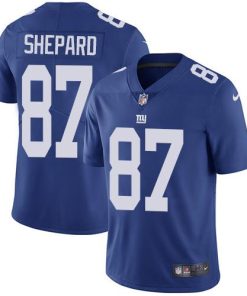 Nike New York Giants #87 Sterling Shepard Royal Blue Team Color Men's Stitched NFL Vapor Untouchable Limited Jersey Men's