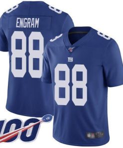 Nike New York Giants #88 Evan Engram Royal Blue Team Color Men's Stitched NFL 100th Season Vapor Limited Jersey Men's