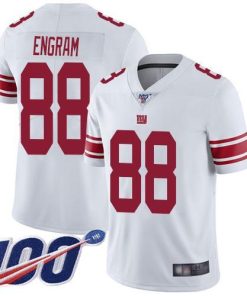 Nike New York Giants #88 Evan Engram White Men's Stitched NFL 100th Season Vapor Limited Jersey Men's