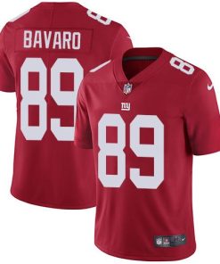 Nike New York Giants #89 Mark Bavaro Red Alternate Men's Stitched NFL Vapor Untouchable Limited Jersey Men's
