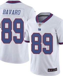 Nike New York Giants #89 Mark Bavaro White Men's Stitched NFL Limited Rush Jersey Men's