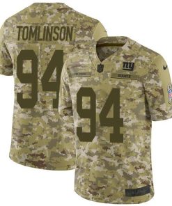 Nike New York Giants #94 Dalvin Tomlinson Camo Men's Stitched NFL Limited 2018 Salute To Service Jersey Men's