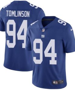 Nike New York Giants #94 Dalvin Tomlinson Royal Blue Team Color Men's Stitched NFL Vapor Untouchable Limited Jersey Men's