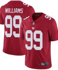Nike New York Giants #99 Leonard Williams Red Alternate Men's Stitched NFL Vapor Untouchable Limited Jersey Men's