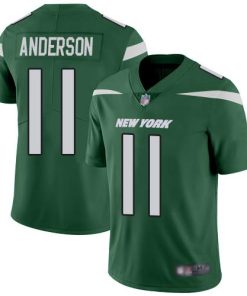 Nike New York Jets #11 Robby Anderson Green Team Color Men's Stitched NFL Vapor Untouchable Limited Jersey Men's