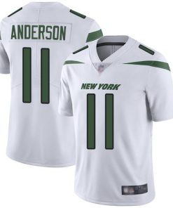 Nike New York Jets #11 Robby Anderson White Men's Stitched NFL Vapor Untouchable Limited Jersey Men's