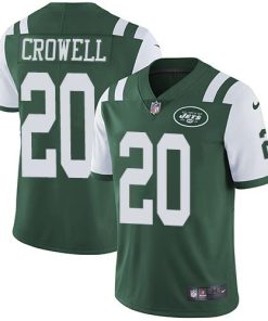Nike New York Jets #20 Isaiah Crowell Green Team Color Men's Stitched NFL Vapor Untouchable Limited Jersey Men's