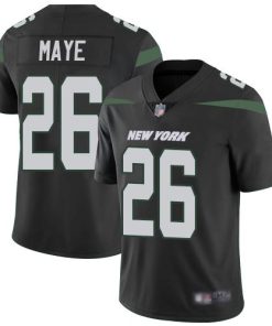 Nike New York Jets #26 Marcus Maye Black Alternate Men's Stitched NFL Vapor Untouchable Limited Jersey Men's