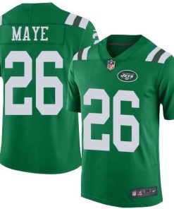 Nike New York Jets #26 Marcus Maye Green Men's Stitched NFL Limited Rush Jersey Men's