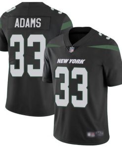 Nike New York Jets #33 Jamal Adams Black Alternate Men's Stitched NFL Vapor Untouchable Limited Jersey Men's