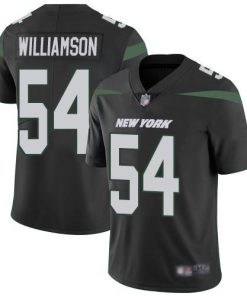 Nike New York Jets #54 Avery Williamson Black Alternate Men's Stitched NFL Vapor Untouchable Limited Jersey Men's