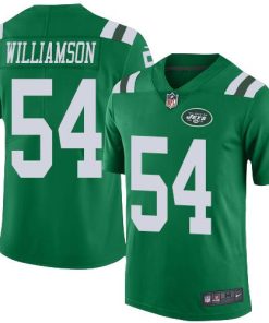 Nike New York Jets #54 Avery Williamson Green Men's Stitched NFL Limited Rush Jersey Men's