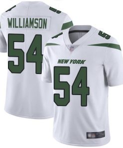 Nike New York Jets #54 Avery Williamson White Men's Stitched NFL Vapor Untouchable Limited Jersey Men's