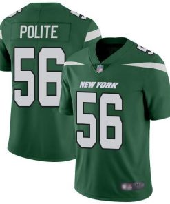 Nike New York Jets #56 Jachai Polite Green Team Color Men's Stitched NFL Vapor Untouchable Limited Jersey Men's