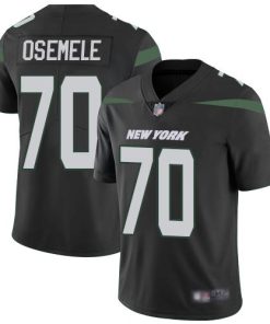 Nike New York Jets #70 Kelechi Osemele Black Alternate Men's Stitched NFL Vapor Untouchable Limited Jersey Men's