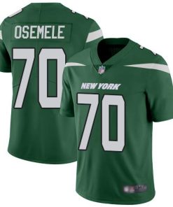 Nike New York Jets #70 Kelechi Osemele Green Team Color Men's Stitched NFL Vapor Untouchable Limited Jersey Men's