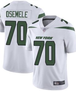 Nike New York Jets #70 Kelechi Osemele White Men's Stitched NFL Vapor Untouchable Limited Jersey Men's