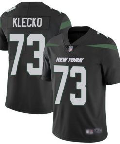 Nike New York Jets #73 Joe Klecko Black Alternate Men's Stitched NFL Vapor Untouchable Limited Jersey Men's