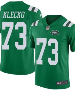 Nike New York Jets #73 Joe Klecko Green Men's Stitched NFL Elite Rush Jersey Men's