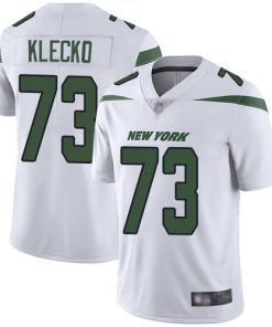 Nike New York Jets #73 Joe Klecko White Men's Stitched NFL Vapor Untouchable Limited Jersey Men's