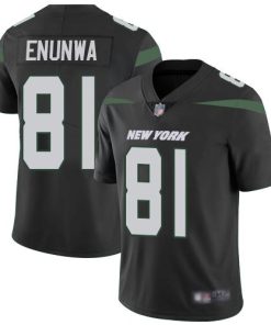 Nike New York Jets #81 Quincy Enunwa Black Alternate Men's Stitched NFL Vapor Untouchable Limited Jersey Men's